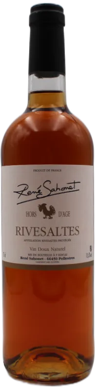 photo du vin Domaine René Sahonet Rivesaltes Hors d’Age