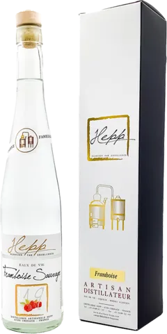 photo du vin Distillerie Hepp Eau de Vie Hepp Framboise Sauvage