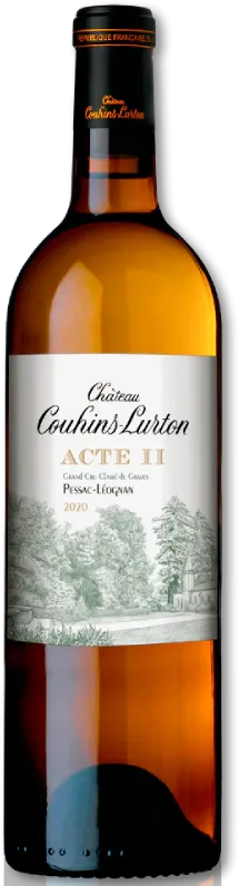 photo du vin Château Couhins-Lurton Acte ii Pessac-Léognan Blanc 2022