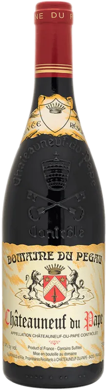 vue du vin Domaine du Pégau Cuvée Réservée Châteauneuf-du-Pape Rouge 2019