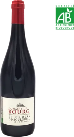 photo du vin Domaine du Bourg les Graviers Saint Nicolas de Bourgueil Rouge 2017