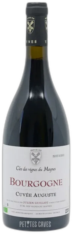 photo du vin Cuvée Auguste Clos des Vignes du Mayne