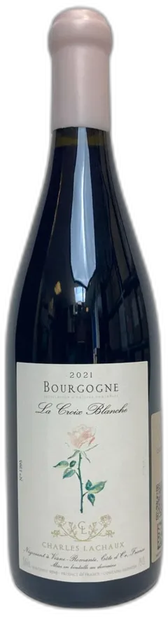 photo du vin Bourgogne Rouge la Croix Blanche 2021 Charles Lachaux