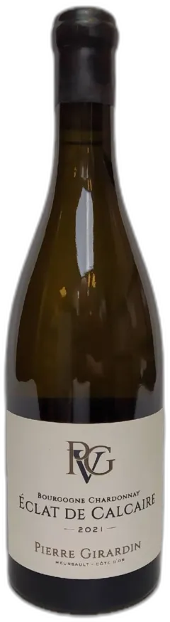 vue du vin Bourgogne Chardonnay Éclat de Calcaire 2021 Pierre Girardin
