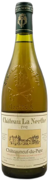 image du vin la Nerthe Châteauneuf du Pape Blanc 1992