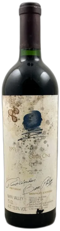 illustration du vin Baron Philippe de Rothschild & Mondavi Napa Valley "Opus One" 1991