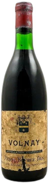 photo du vin Pierre Bourrée Volnay 1969