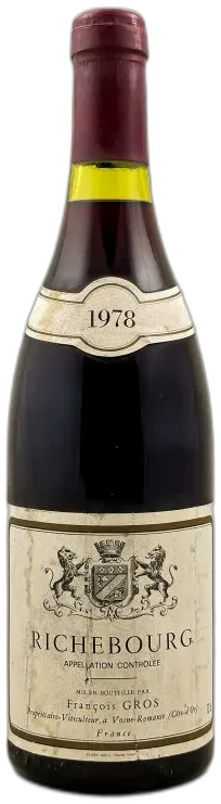 photo du vin François Gros Richebourg