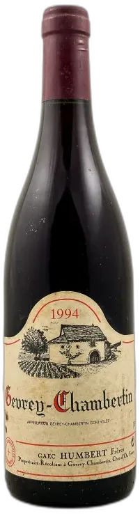 aperçu du vin Humbert Gevrey Chambertin