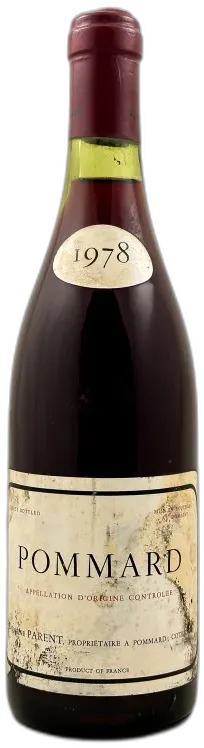 image du vin Parent Pommard 1978