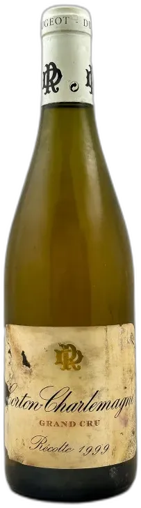 vue du vin Rougeot Dupin Corton Charlemagne 1999