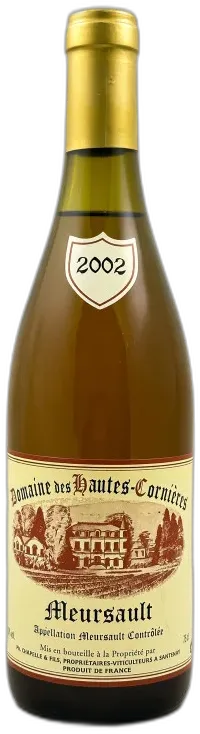photos du vin Hautes Cornières Meursault 2002