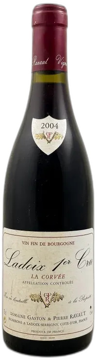 image du vin Gaston & Ravaut Ladoix 1er Cru "la Corvée" 2004