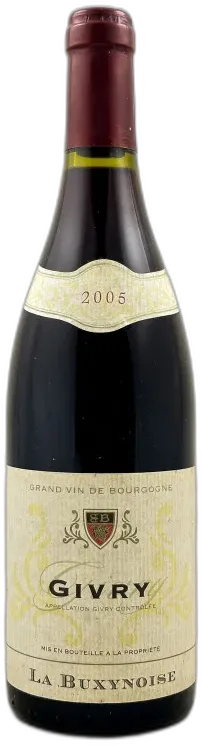 photos du vin la Buxynoise Givry 2005