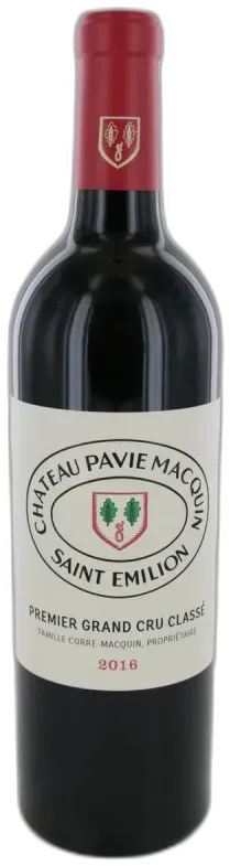 photo du vin Château Pavie Macquin