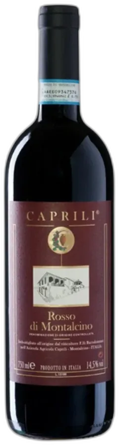 vue du vin Rosso di Montalcino Doc Caprili 2024