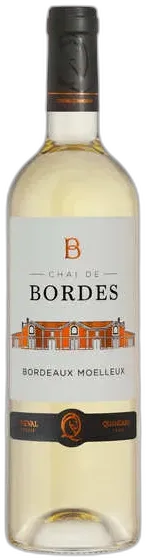 vue du vin Chai de Bordes