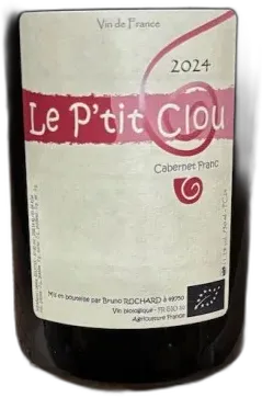 photo du vin Bruno Rochard Vin de France p’Tit Clou