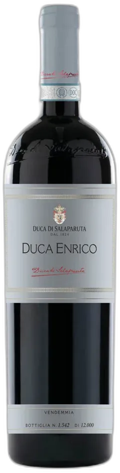 capture du vin Sicilia Doc Duca Enrico Duca di Salaparuta 2021
