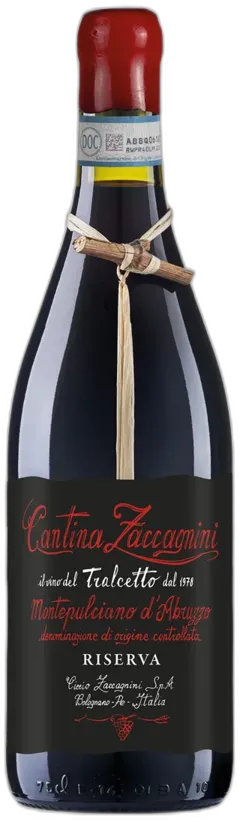 photo du vin Montepulciano d’Abruzzo Doc Riserva il Tralcetto Zaccagnini 2021