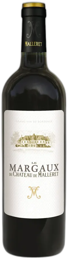 image du vin Margaux Aoc le Margaux Château de Malleret 2016