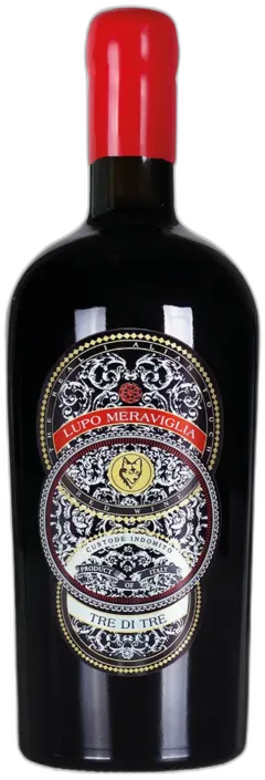 photo du vin Puglia Igt Rosso Tre di Tre Limited Edition Lupo Meraviglia 2023