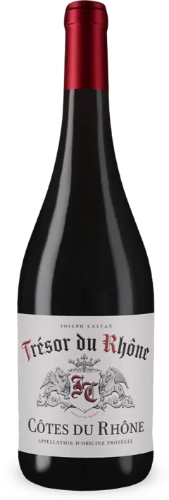 illustration du vin Trésor du Rhône Gold