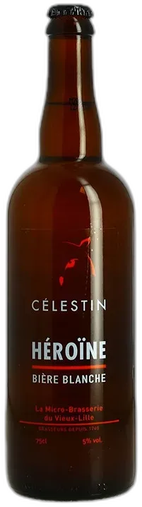photos du vin Bière Héroine Blanche Litchi et Pavot Brasserie Celestin