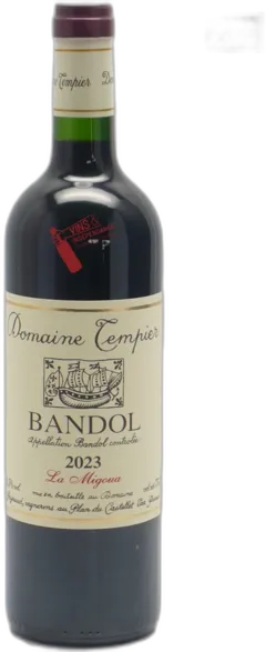illustration du vin Domaine Tempier Bandol "la Migoua" 2023