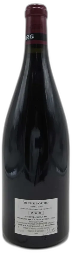 illustration du vin Richebourg