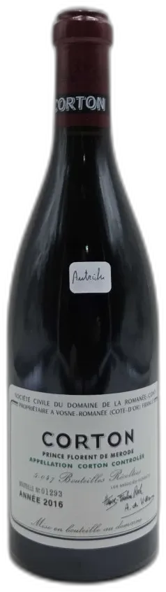 photos du vin Corton