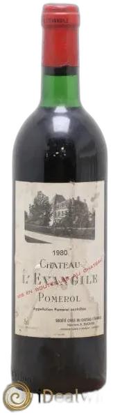 capture du vin Château L'Évangile