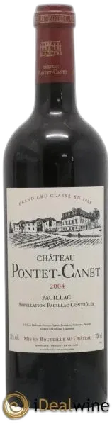 aperçu du vin Pontet Canet
