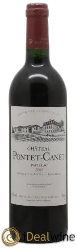 photo du vin Château Pontet Canet