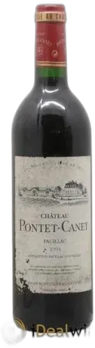 aperçu du vin Pontet Canet