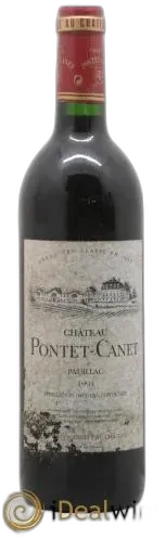 aperçu du vin Pontet Canet