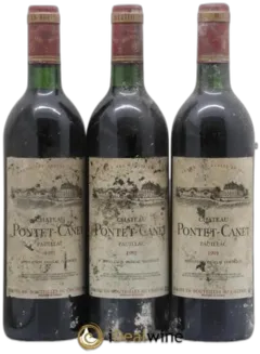 photo du vin Château Pontet Canet