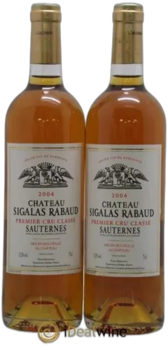 photo du vin Sigalas Rabaud