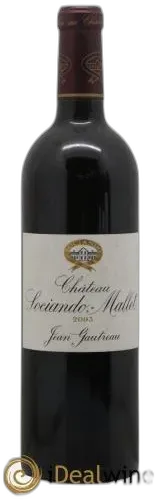 photo du vin Château Sociando Mallet