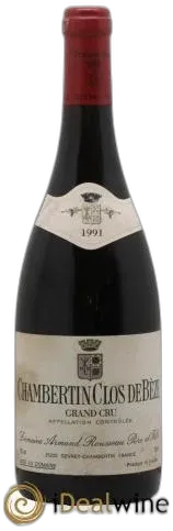 photo du vin Chambertin Clos de Bèze