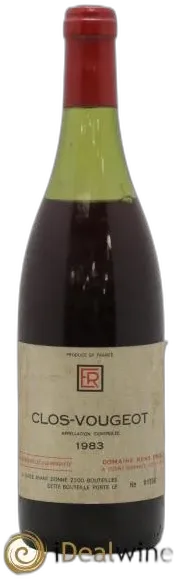 image du vin Clos de Vougeot Grand Cru
