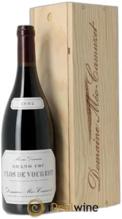 photo du vin Clos de Vougeot Grand Cru Méo-Camuzet