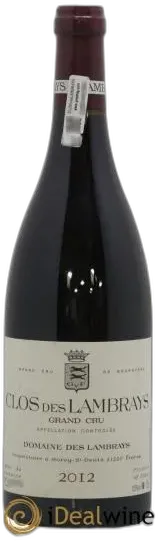 image du vin Clos des Lambrays