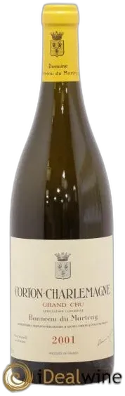 vue du vin Corton-Charlemagne Grand Cru
