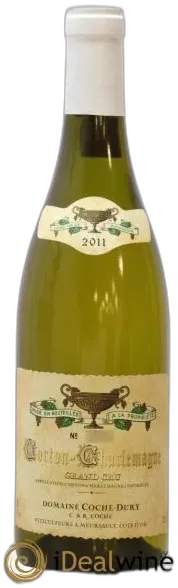 vue du vin Corton-Charlemagne Grand Cru