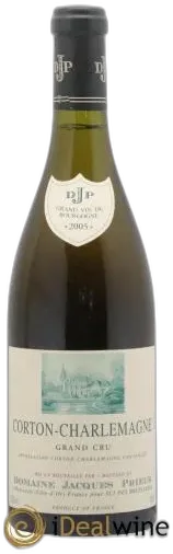 capture du vin Corton-Charlemagne Jacques Prieur