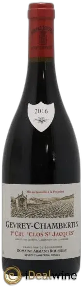 illustration du vin Clos Saint-Jacques