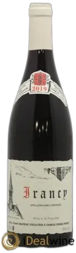 vue du vin Irancy Vincent Dauvissat