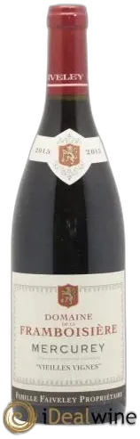 image du vin Domaine de la Framboisière Vieilles Vignes