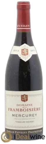 image du vin Domaine de la Framboisière Vieilles Vignes